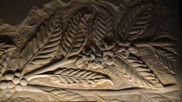 Hand-finished carved relief for Starbucks Downtown Disney